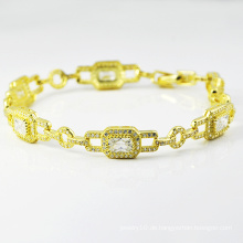 Neue Designs Diamant-Schmuck 14k vergoldete Armbänder.